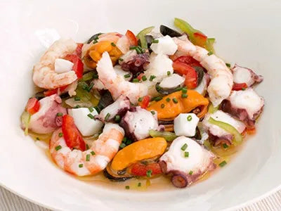 Mariscos y frutos del mar