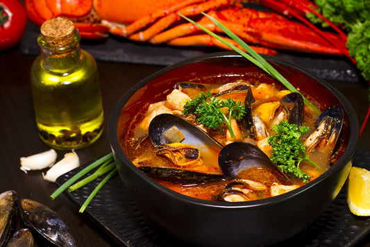 Mariscos y frutos del mar